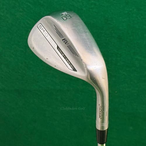 Titleist Vokey SM10 Chrome 60-6K 60 Lob Wedge Vokey Design Steel Wedge Flex