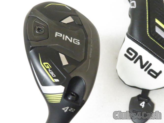 PING G430 Hybrid 22 4H Mitsubishi Tensei CK Orange 80 X-Flex +Cover ... NICE