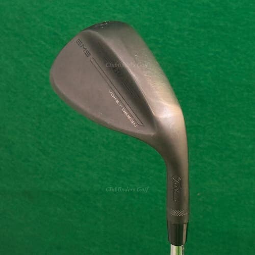 Titleist Vokey SM9 Jet Black 56-8M 56 Sand Wedge Vokey Design Steel Wedge Flex