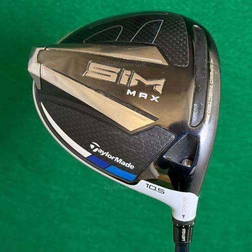 TaylorMade SIM Max 10.5 Driver Fujikura Ventus Blue 6-S Graphite Stiff w/ HC