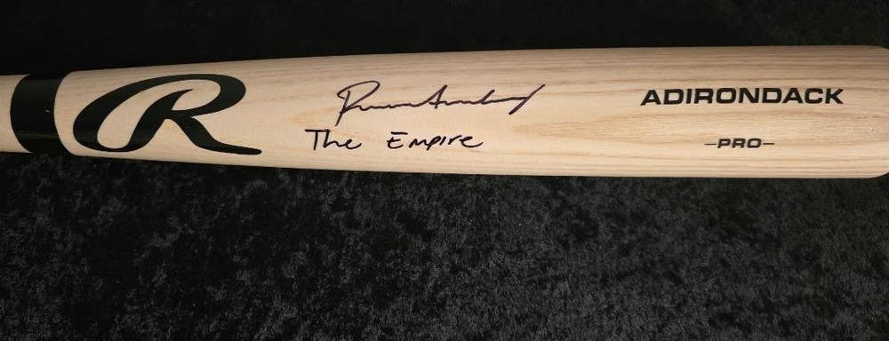 Boston Red Sox ROMAN ANTHONY "Empire" Autographed Auto Signed Baseball Bat COA