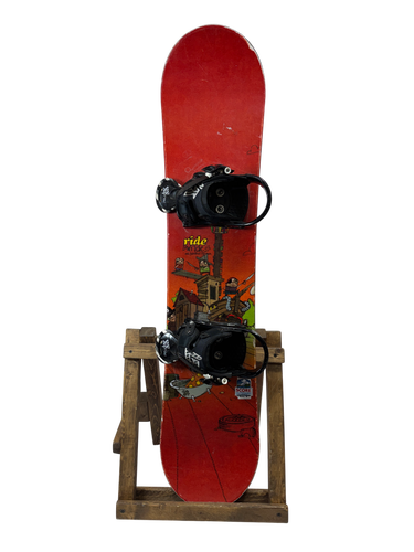 115cm Ride Low Ride Snowboard w/ Burton FS JR Bindings
