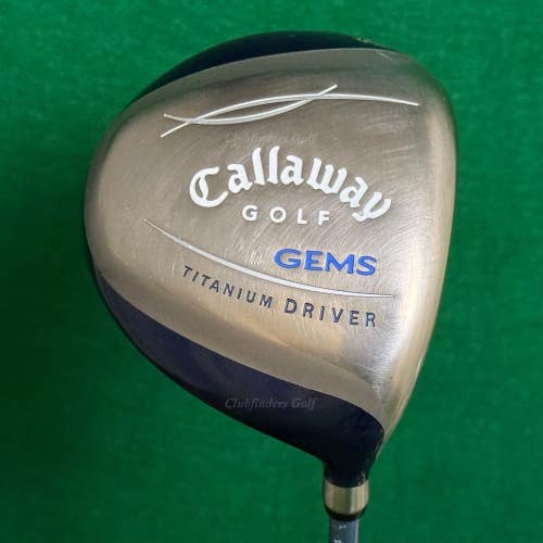 Lady Callaway Golf GEMS Titanium Driver 13.5 Driver Aldila 55W Graphite Ladies
