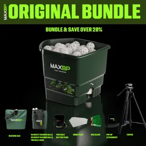 Max BP Original Pitching Machine Bundle Pack (New)