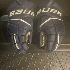 Bauer Vapor 3X Pro hockey Gloves 14" 14in Navy/White