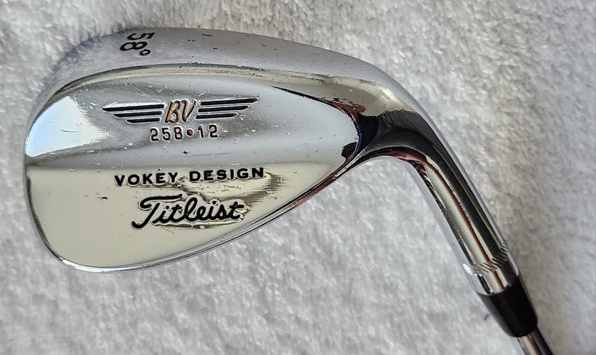 Used Titleist Vokey 258-12 58° Wedge RH; Steel Shaft