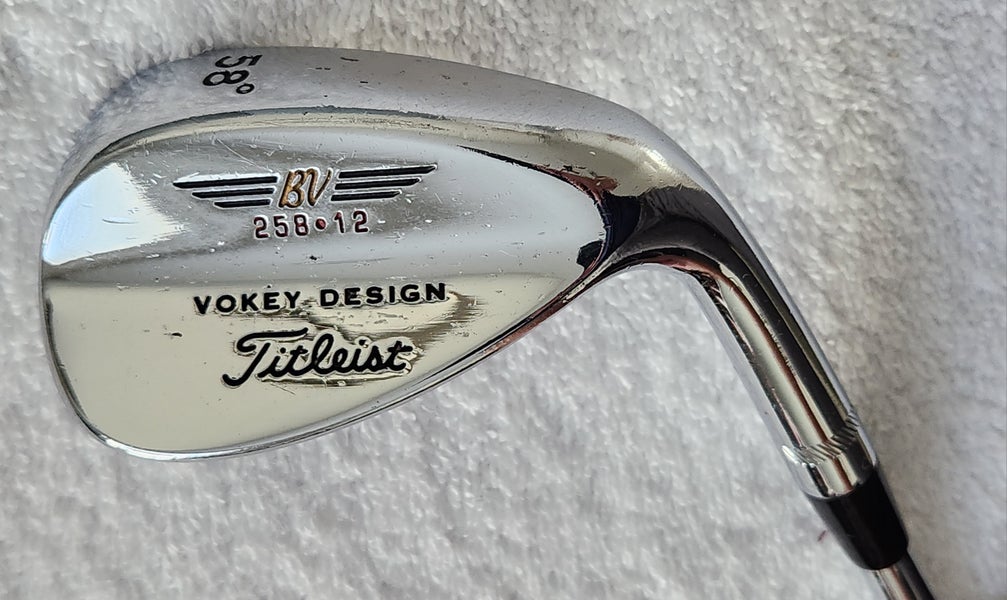 Used Titleist Vokey 258-12 58° Wedge RH; Steel Shaft