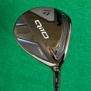 TaylorMade Qi10 V-Steel 16.5 Fairway Wood 3HL Ventus Blue FW 6-R Regular w/HC