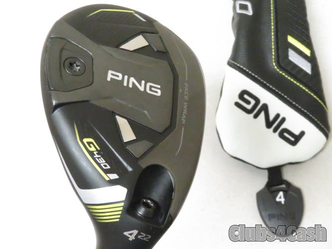 PING G430 Hybrid 22 4H Alta CB 70 Black Stiff Flex +Cover ..... NICE