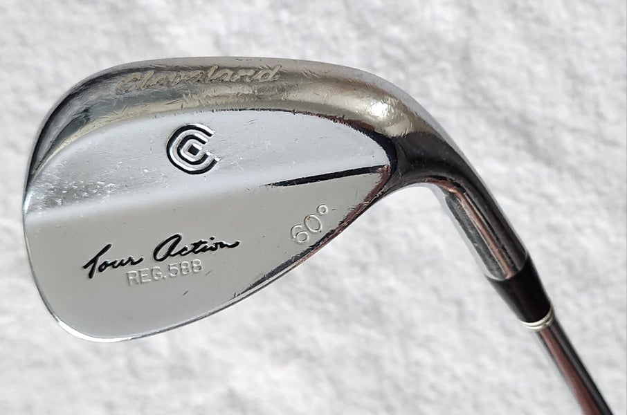 Used Cleveland Tour Action 588 60° Wedge RH; Steel Shaft