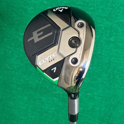 Callaway ELYTE Triple Diamond 2025 21 Fairway Wood 7 Denali Blue 6.0 Stiff w/HC