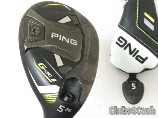 PING G430 Hybrid 26 5H Alta CB 70 Black SR-Flex +Cover .. SENIOR
