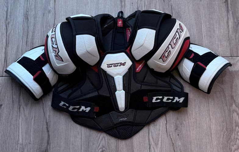 Medium Senior CCM JetSpeed FT4 Pro Shoulder Pads Pro Stock (Used)
