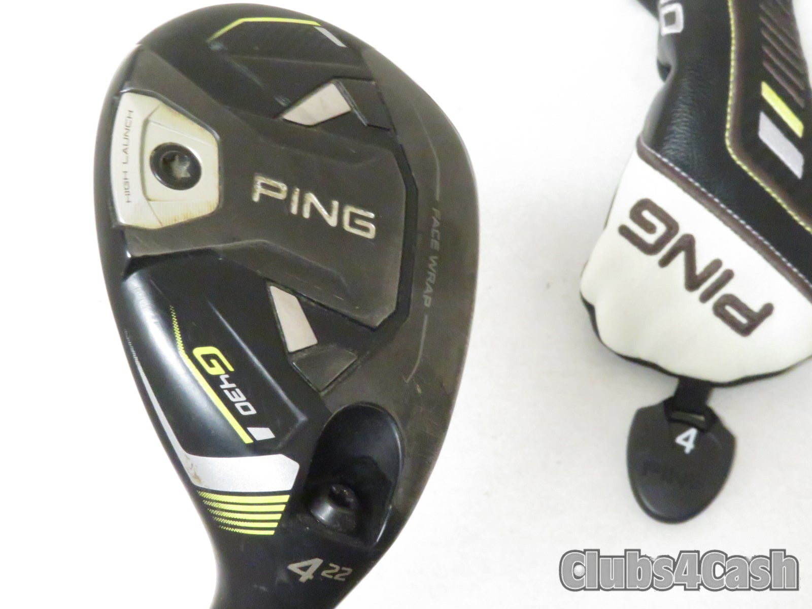 PING G430 Hybrid 22° 4H TOUR 2.0 Chrome 85 Stiff Flex +Cover