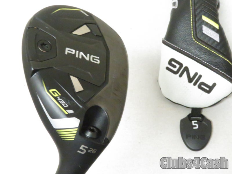 PING G430 Hybrid 26 5H Alta CB 70 Slate Regular Flex +Cover .. NICE
