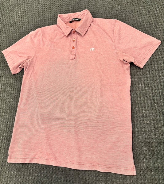 Red Large Men's Travis Matthew Shirt (Used)