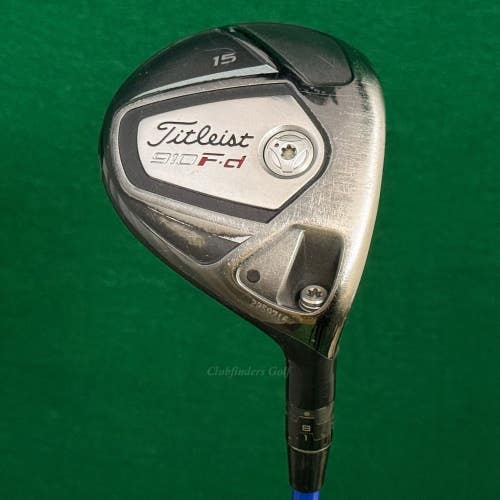 Titleist 910F-d 15 Fairway Wood Grafalloy ProLaunch Blue 65R Graphite Regular