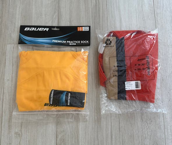 Hockey Player Socks - New in Package (Two Pairs)