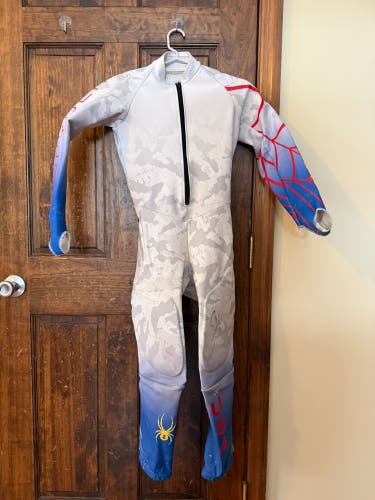 Unisex Small 2023 Spyder Padded Racing Ski Suit (Used)