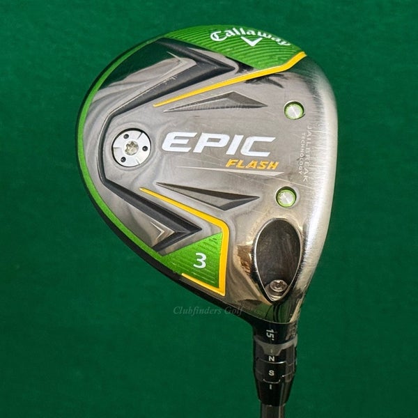Callaway EPIC Flash 15 Fairway Wood 3 Project X Even Flow Riptide 5.5 Regular