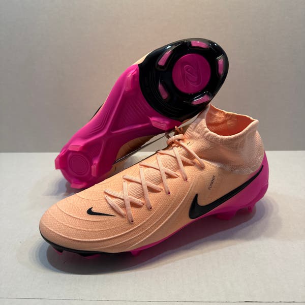 Nike Phantom Luna II Pro FG Crimson Pink Cleat Men’s Size 9 Nike Phantom Luna II Pro FG - Crimson/Black/Pink – Third  main image 3