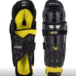 Junior Bauer Supreme M3 12" Shin Pads (New)