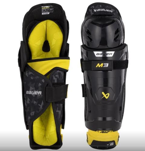 Junior Bauer Supreme M3 12" Shin Pads (New)