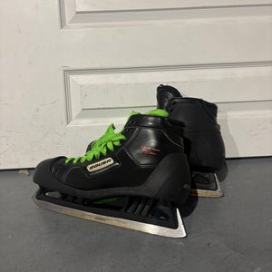 2000 Bauer Reactor 3000 Hockey Goalie Skates 10.5 (Used)