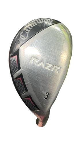 Used Callaway RAZR Mens Hybrid Club RH 3 Hybrid 11859-S000028295