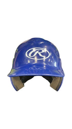 Used Rawlings HELMET Batting Helmet No Mask Royal Blue MD 11859-S000028278