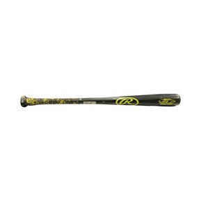 Used Rawlings VELO BB/SB Wood Bat Black 29" 11859-S000028263