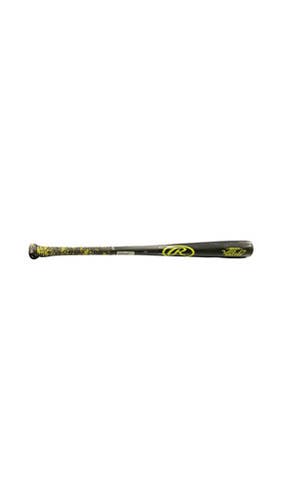 Used Rawlings VELO BB/SB Wood Bat Black 29" 11859-S000028263