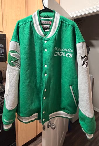 Philadelphia Eagles Kelly Green Princess Diana Jacket