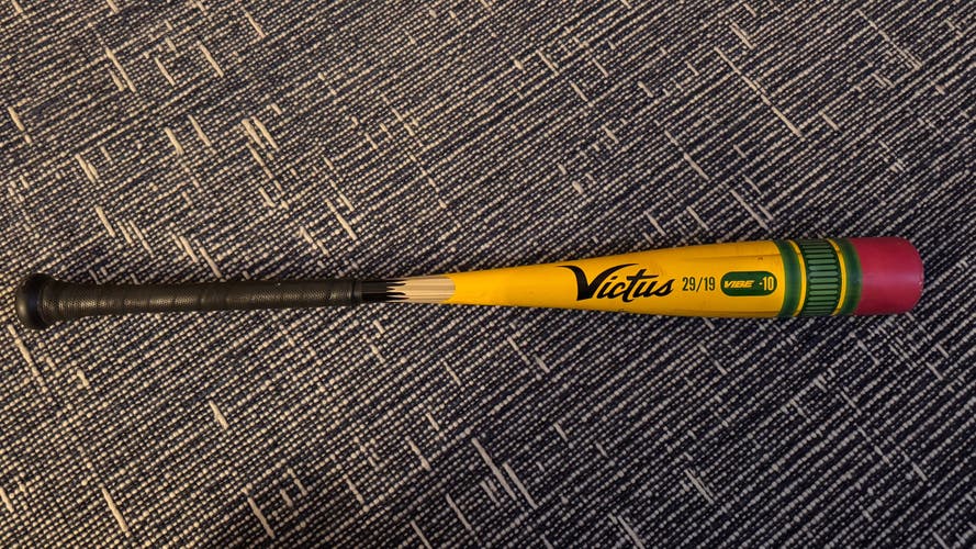 2025 Victus Pencil USABat Certified Bat (-10) 19 oz 29" (Used)