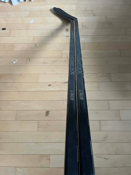 (New) 2 PACK Senior CCM XF Ghost Left Handed Hockey Sticks P29 75 Flex