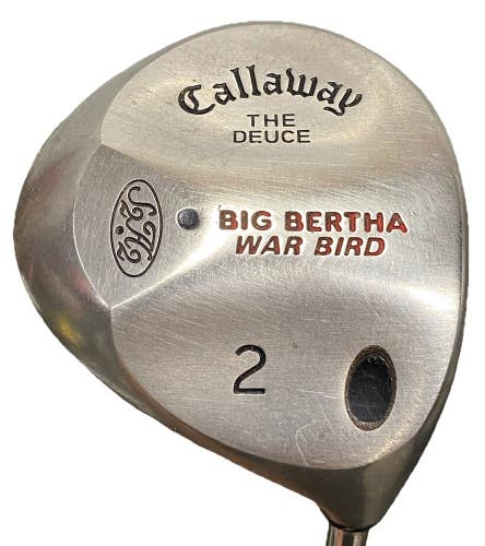 Callaway Big Bertha War Bird The Deuce 2 Wood 13* RH Memphis 10 Stiff Steel 42.5