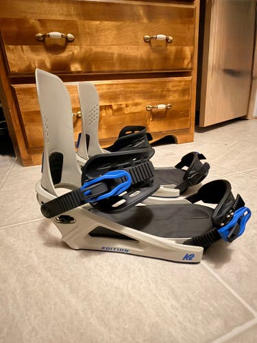 Men's Large K2 Snowboard Bindings All Mountain (Used)