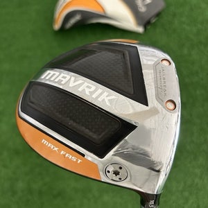 Callaway Mavrik Max Fast 10.5 Driver w Headcover / Regular