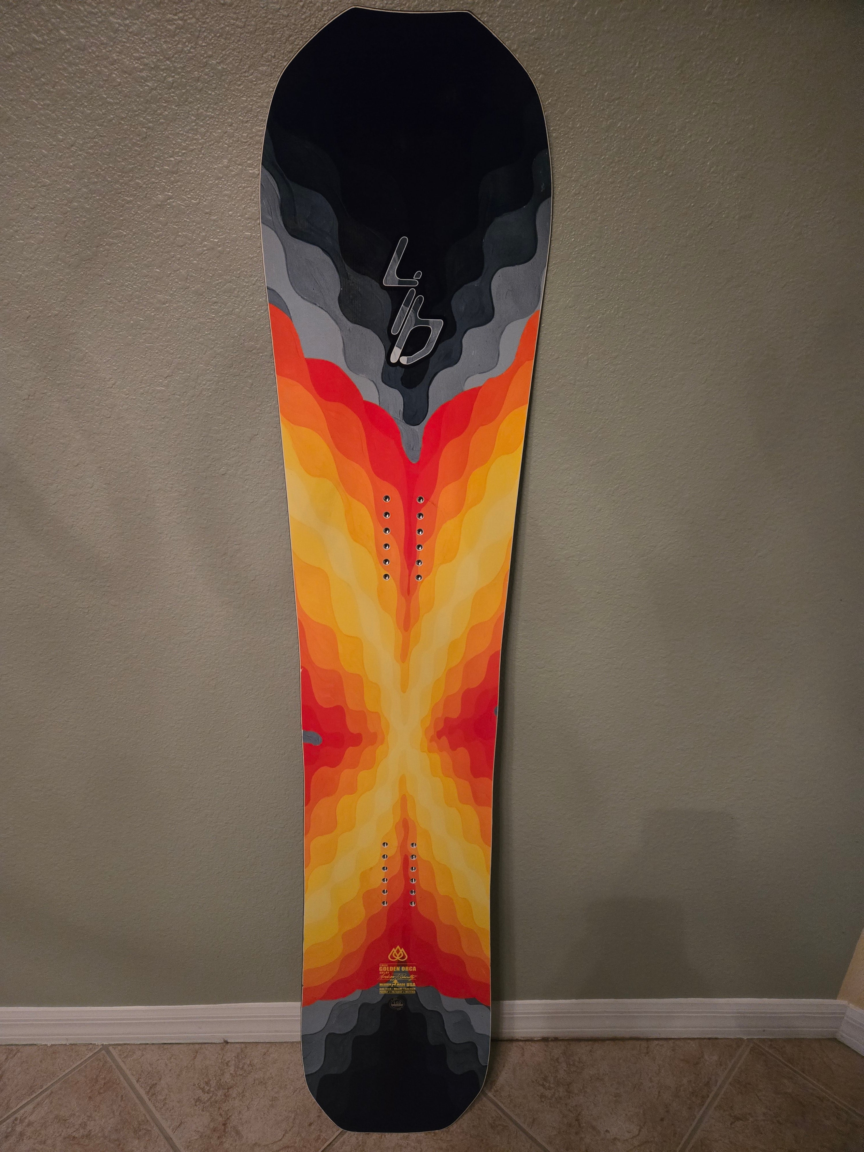 Orca Lib 0 Tech Snowboard - 22-23 ORCA TECH LIB Golden | Apex 