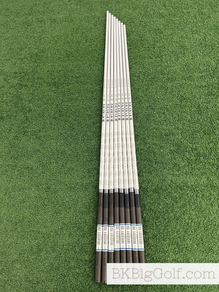 クラブ Mitsubishi Rayon FUBUKI AX i375 Flex-S NEW Mitsubishi Fubuki AX i375 Stiff Flex Graphite 8pc Iron Shafts