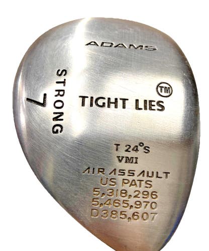 Adams Tight Lies VMI Strong 7 Wood 24* RH SuperShaft Regular Graphite 41.5" HC