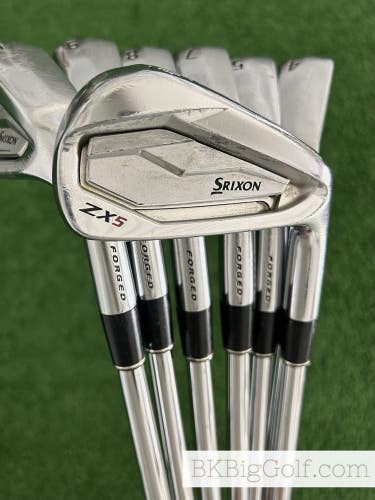 Srixon ZX5 Forged Iron Set 4-P / Dynamic Gold X100 Extra Stiff