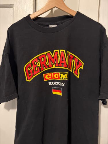 Vintage Team Germany Men's CCM T-Shirt (Used)