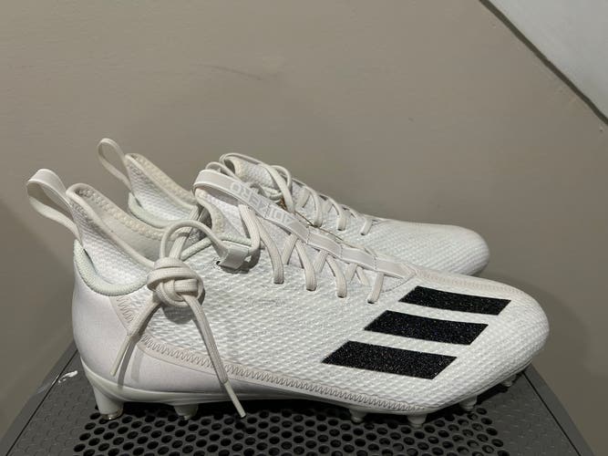 Men's Size M 12.0 (W 13.0) Adidas adizero Low Top Molded Cleats (New)