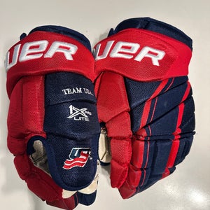 Bauer Team USA Vapor 1X Pro Lite Gloves 14"