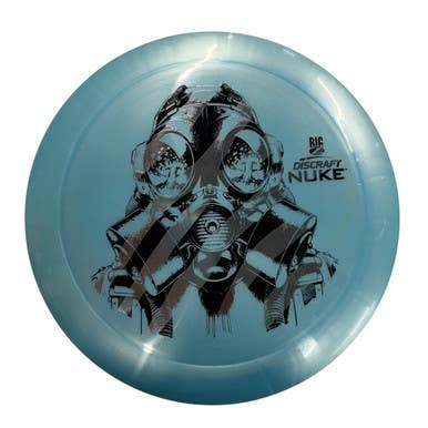 Used Discraft BIG Z NUKE Disc Golf Driver Carolina Blue 11406-S000108909