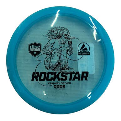 Used Discmania ACTIVE PREMIUM ROCKSTAR Disc Golf Driver Carolina Blue 11406-S000108913