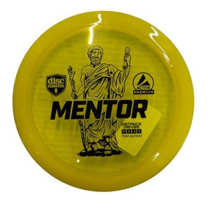 Used Discmania ACTIVE PREMIUM MENTOR Disc Golf Driver Yellow 11406-S000108915