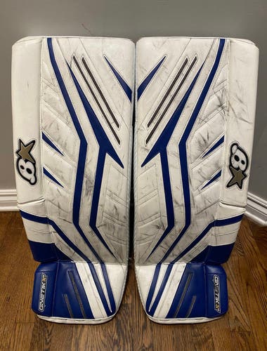 31" Brian's GNETik X5 Goalie Leg Pads Pro Stock (Used)