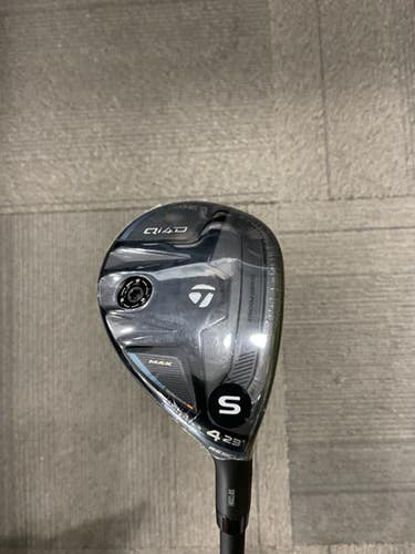 Used Taylormade QI4D Mens Hybrid Club RH 4 Hybrid 11614-S000230326